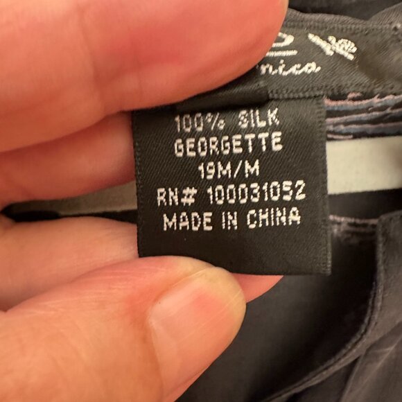 Citron Santa Monica Silk Button Up - Picture 5 of 7